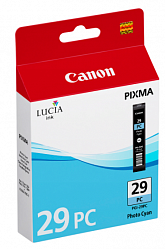 Картридж Canon PGI-29PC голубой фото