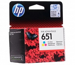 Картридж HP 651 цветной
