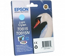Картридж Epson T0815 светло-голубой