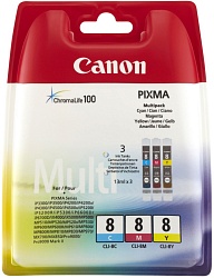 Картридж Canon CLI-8CMY комплект (3 шт)