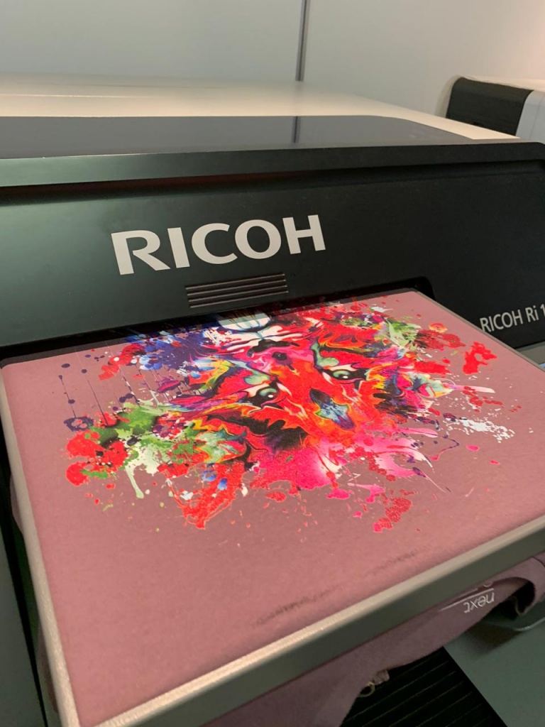 печать на Ricoh Ri 1000