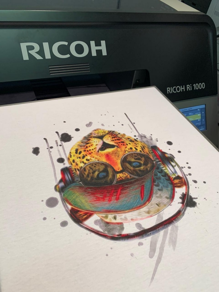 печать на Ricoh Ri 1000 в РуПринтерс