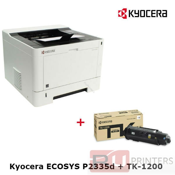 Комплект Принтер Kyocera ECOSYS P2335d + Тонер Kyocera TK-1200