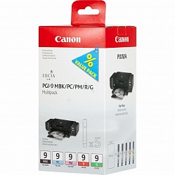 Картридж Canon PGI-9 MBK/PC/PM/R/G Multi Pack, набор 5 шт.