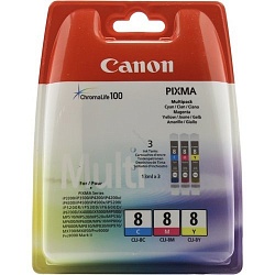 Набор картриджей Canon CLI-8 цветной