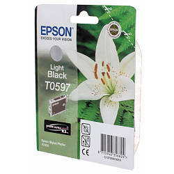 Картридж Epson T0597 серый