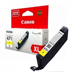 Картридж Canon CLI-471XL желтый