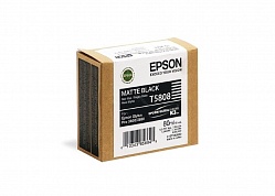 Картридж Epson T5808 черный матовый