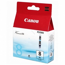 Картридж Canon CLI-8PC голубой фото