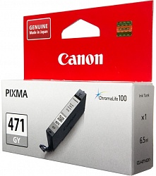 Картридж Canon CLI-471GY серый