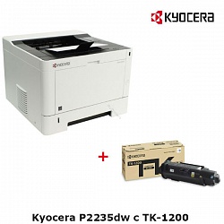 Комплект Принтер Kyocera ECOSYS P2335dw + Тонер Kyocera TK-1200