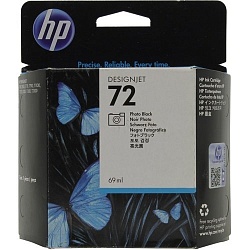 Картридж повышенной ёмкости HP 72 (чёрный фото)
