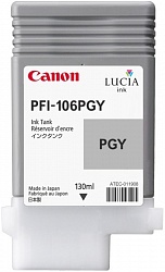 Картридж Canon PFI-106PGY серый фото