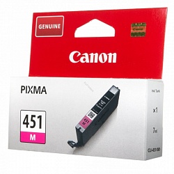 Картридж Canon CLI-451M пурпурный
