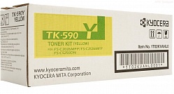 Тонер Kyocera TK-590Y желтый