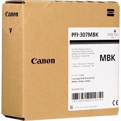 Картридж Canon PFI-307MBK черный матовый